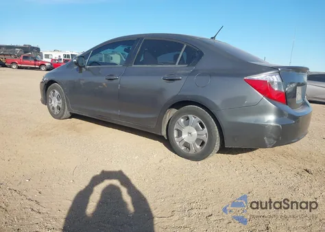 2012 Honda Civic Hybrid из США, поврежденный, VIN JHMFB4F24CS004290